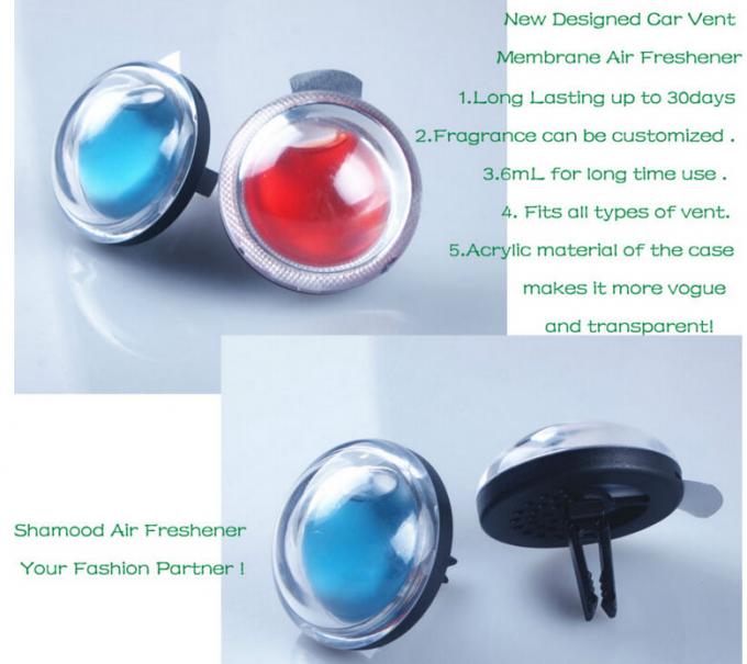 Round Crystal Essential Oil Air Freshener Strongest Air Freshener