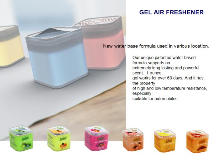Square Room Remover Air Freshener With Essential Oils Water Base 4.5OZ / 128g