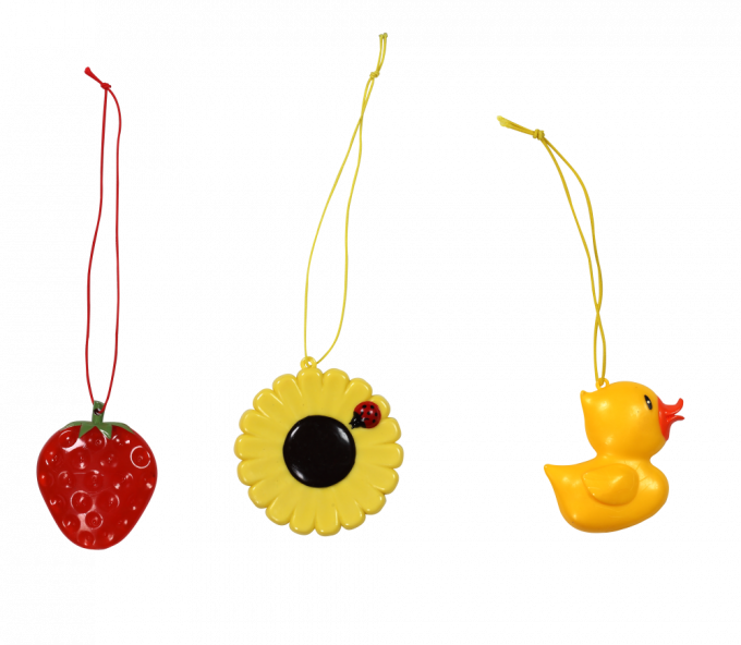 Sunflower Plastic Air Freshener Vehicle Office Home Hanging Refresher