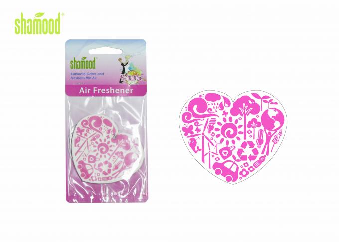 Warm Heart Scented Paper Air Freshener Romantic Scents