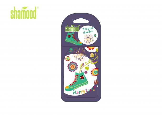 Happy Hour Tropical Garden Paper Personalised Air Fresheners for Car Using