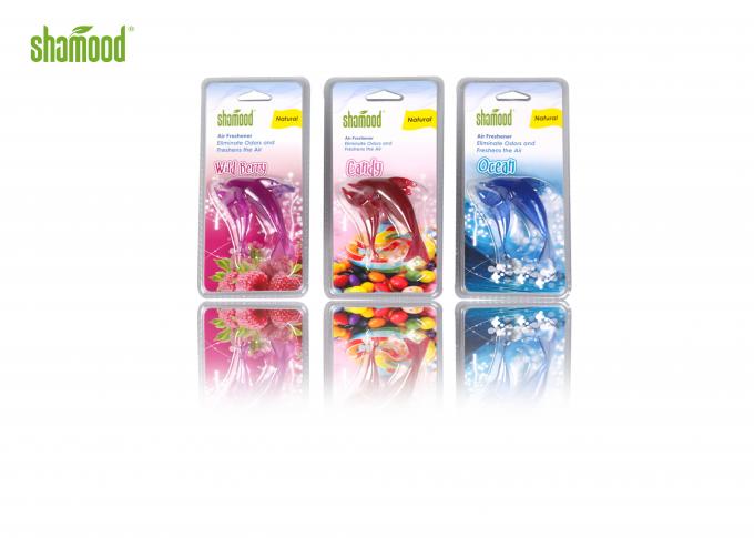 Double Dolphin Four Scents Hanging Air Freshener for Rear view Mirror