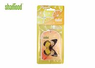 Aromatic Car Hanging Air Fresheners Butterfly Shape Thick Paper Design