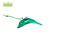 Dolphin Shape Plastic Air Freshener Hanging On Rearview Mirror