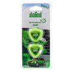 Car Vent Hanging Mint Mini Trangle 2.5ml*2 Liquid Car Air Freshener
