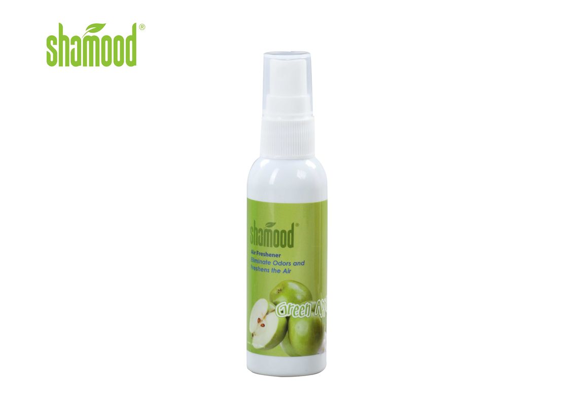 Green Apple Scent Spray Air Freshener 59ml , Liquid Long Lasting Air Freshener For Home