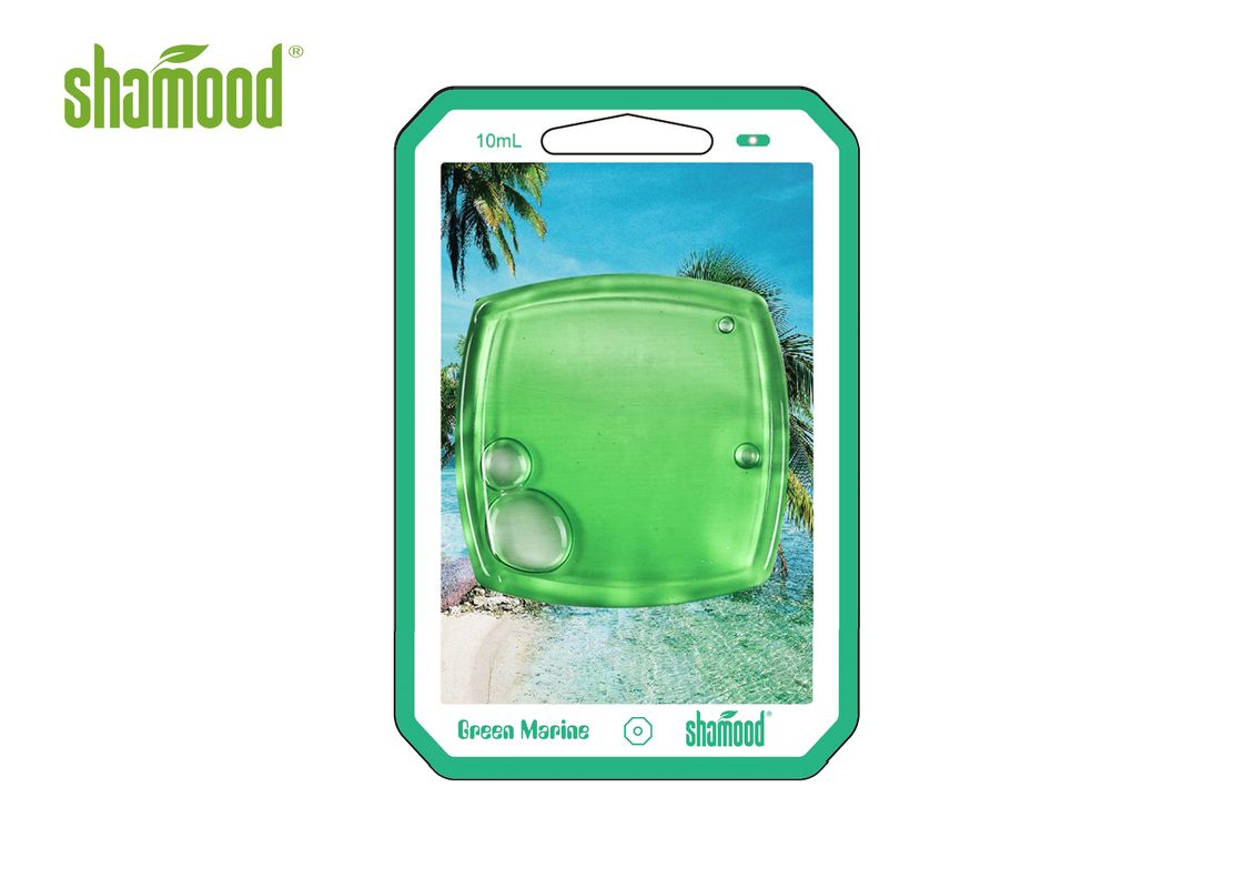 Green Marine Scent Liquid Membrane Air Freshener Vanilla Car Air Freshener