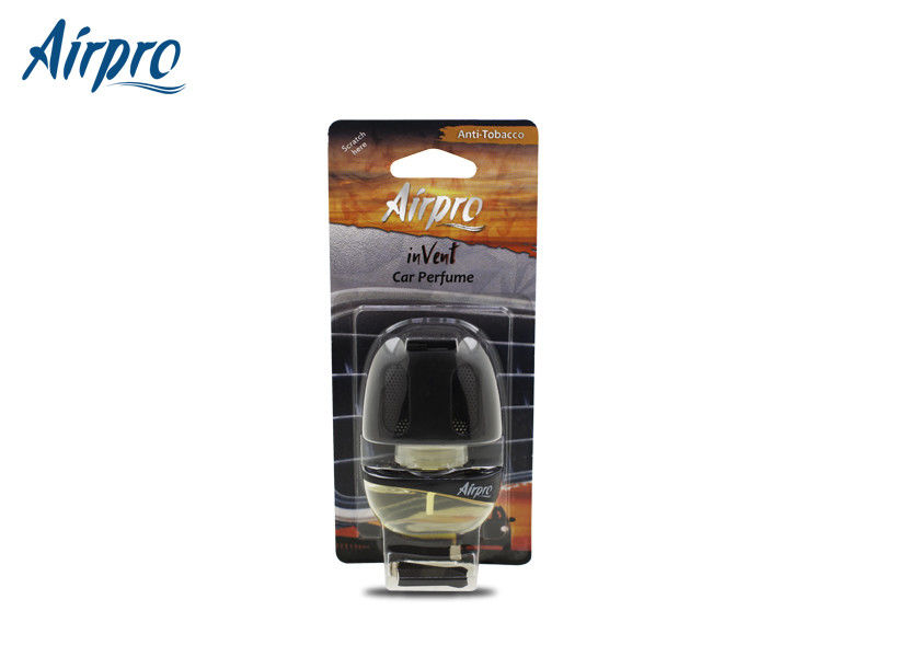 Anti Tobacco Luxury Car Perfume , Car Vent Air Freshener ISO9001 Listed