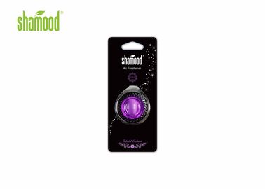 Purple Nacklace Cool Car Perfume Membrane Air Freshener For Vent Rear View Mirror