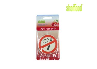 Customized No Smoking Paper Air Freshener For Home Eco - Friendly