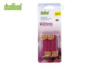 Wild Berry Fragrance Auto Air Freshener Vent Plastic 4 Sticks Customized