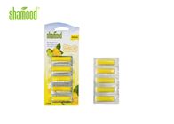 5 Strips Vacuum Odor Remover Home Small Yellow Lemon Scents