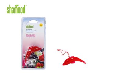 PVC / EVA Plastic Air Freshener Raspberry Scents Various Scents Available