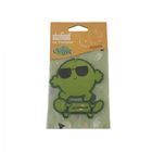 Hanging Shaped Green Promotional REACH Paper Car Air Freshener