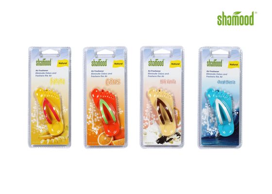 PVC Slipper Shape Shamood ODM Hanging Air Freshener