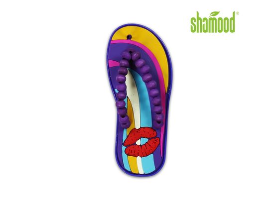 Xmas Style Slipper Shaped Shamood Air Freshener Car Hanging