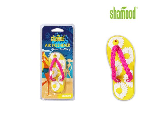 Slipper Shaped Lemon Smell Shamood Hanging Air Freshener