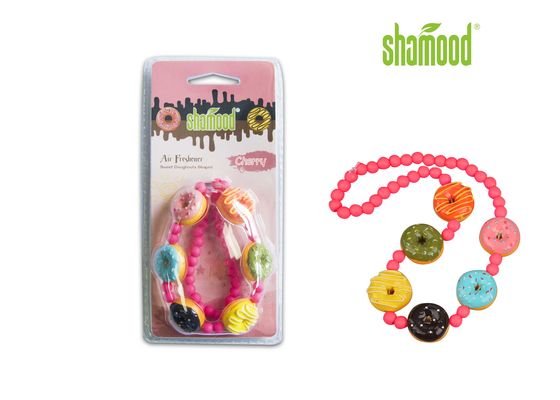 Fashion Donut Scented Plastic Shamood Car Perfume Hanging