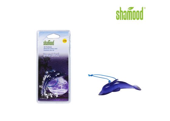 Dolphin Shape PVC Hanging Air Freshener For Car