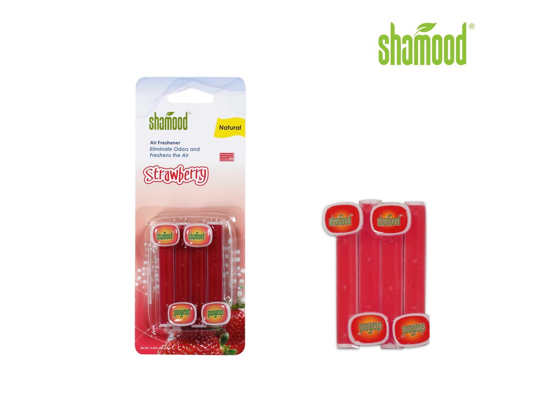 SGS Strawberry Fragrance Car Vent Stick Air Freshener