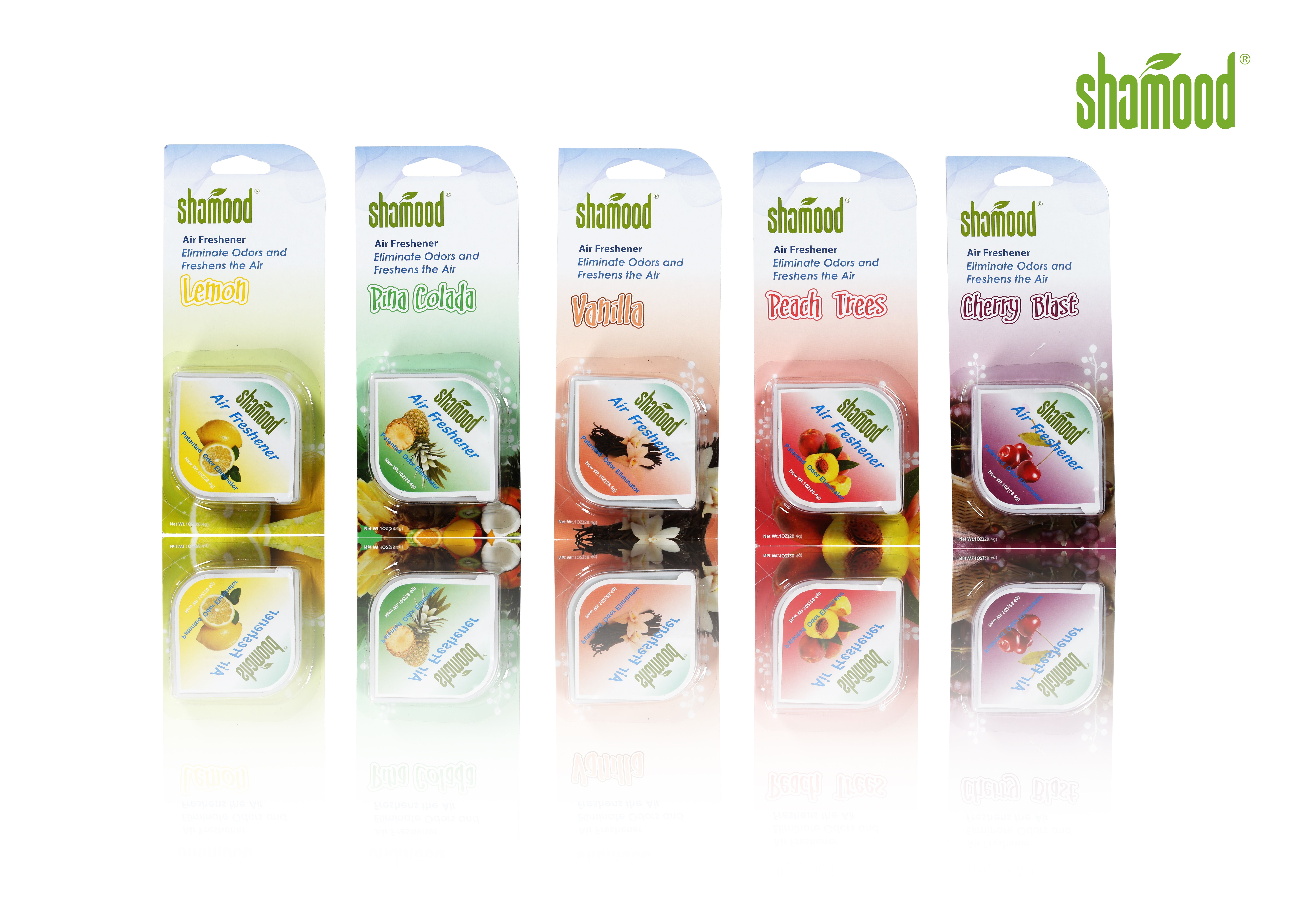 Long lasting Gel Air Freshener Cars Premium Scented Refresher 1oz / 28.4g