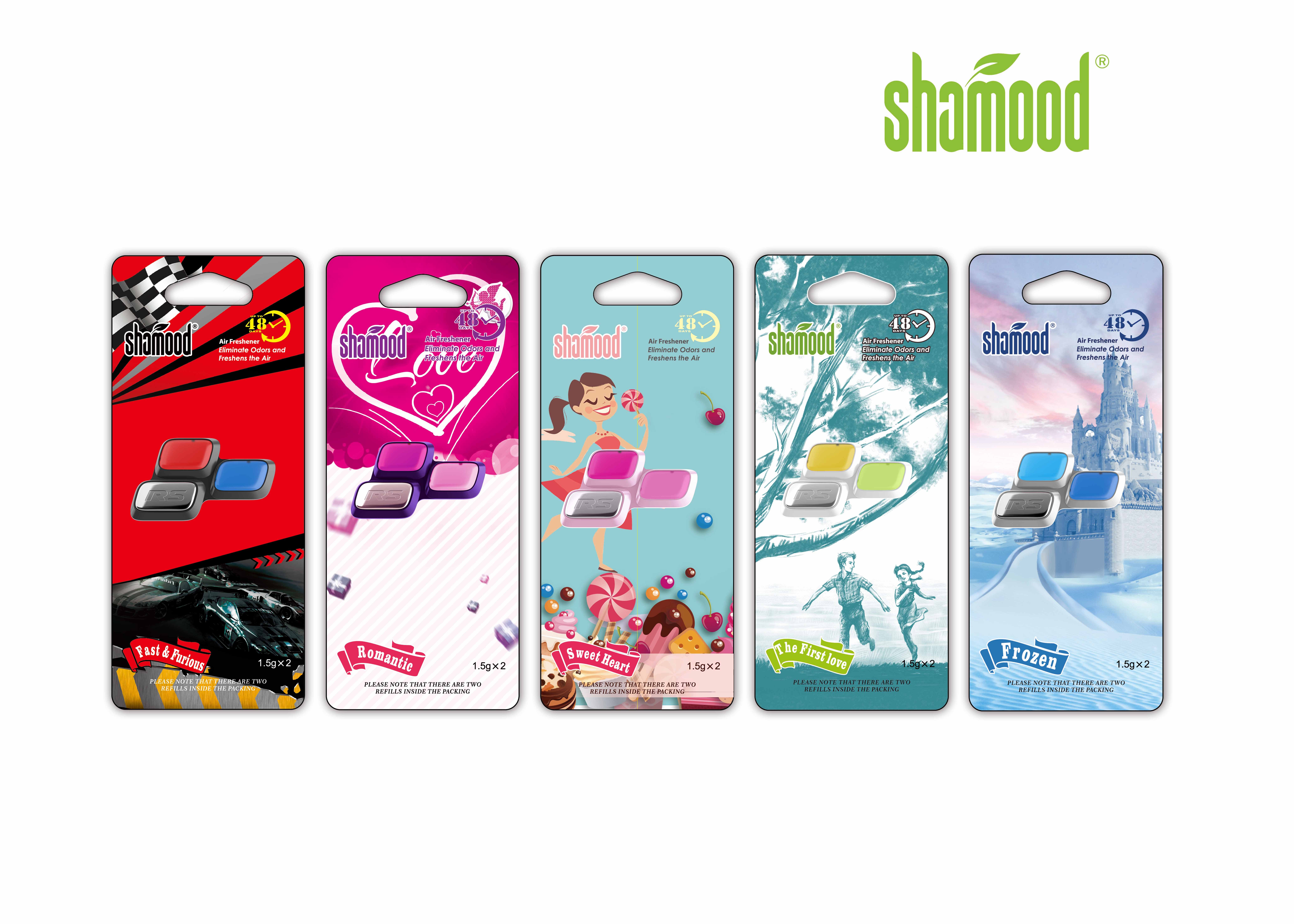 Traffic Lights Shape New Designed Car Air Fresheneres With Refill Packing