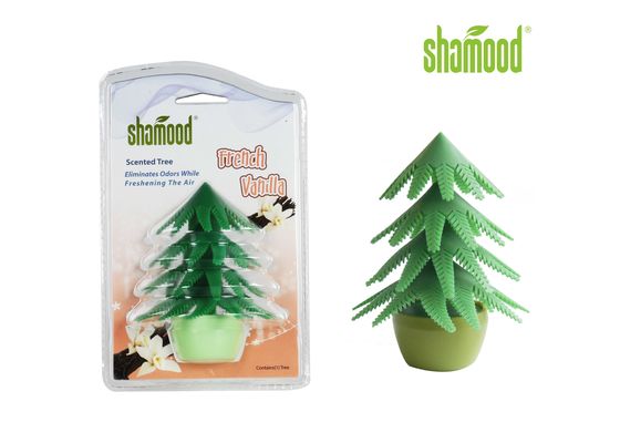 French Vanilla Scented Tree Shape Home Air Freshener OEM